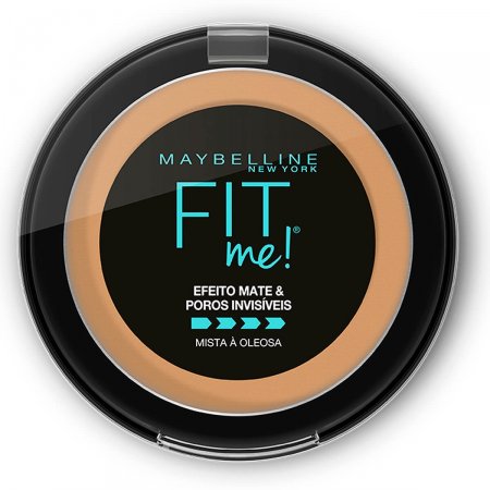 Pó Compacto Maybelline Fit Me B07 Médio Escuro Bege Efeito Mate com 1 unidade