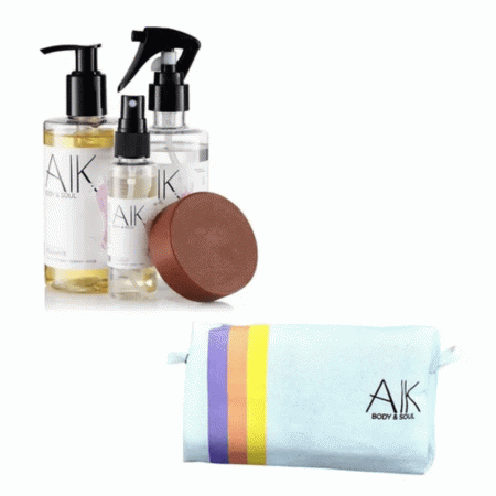 Kit Limpeza Corporal Ambiente Lavanda Petigrain + Necessaire