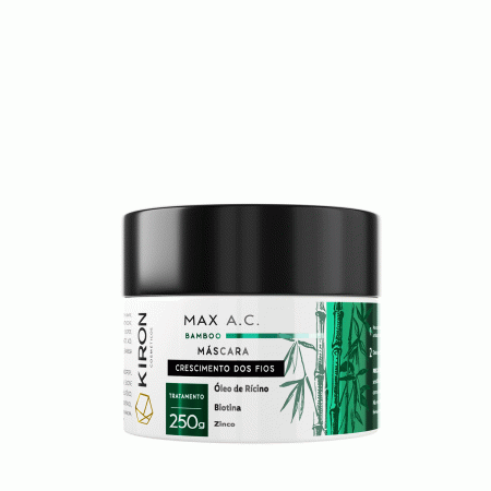 Máscara de Bamboo MAX A.C. Crescimento dos Fios Kiron Cosméticos 250g