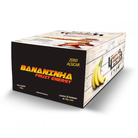 Bananinha Fruit Energy - 18 unidades de 26g - Sudract