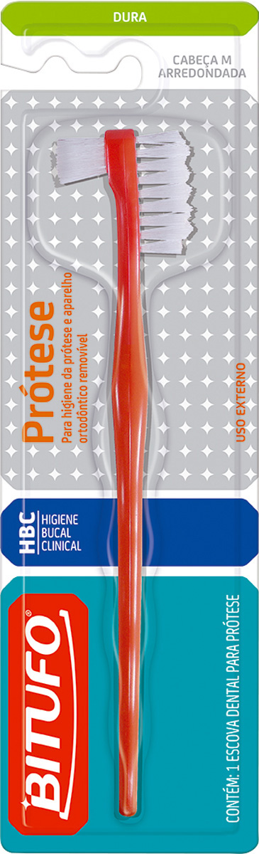 Escova Dental para Prótese Bitufo