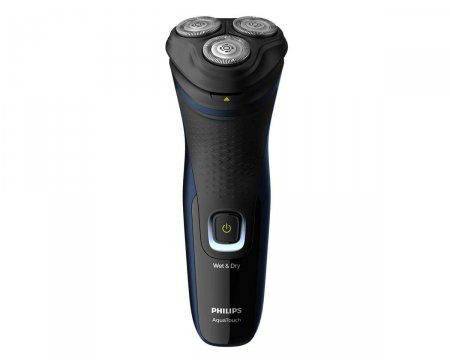 Barbeador Elétrico Philips Shaver 1100 Seco e Azul Adriático