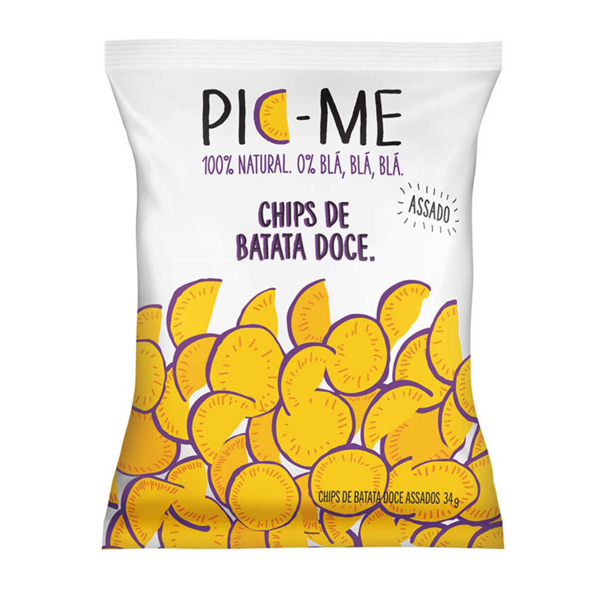 Chips de Batata Doce Pic-me