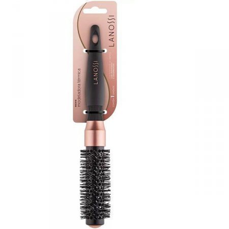 Escova de Cabelo Modeladora Termica 25MM Bronze Lanossi LS0012