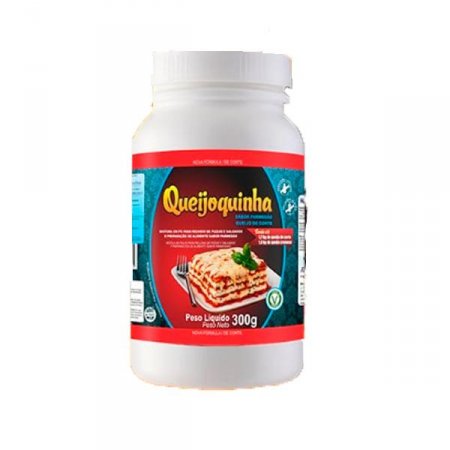 Queijo Vegetal Sabor Parmesão Queijoquinha 300g