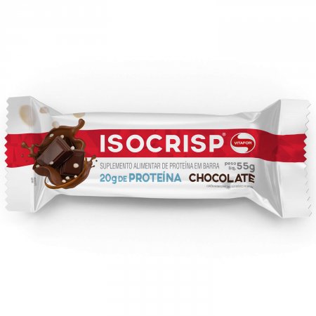 Isocrisp Bar 12 Unidades de 55g - Vitafor