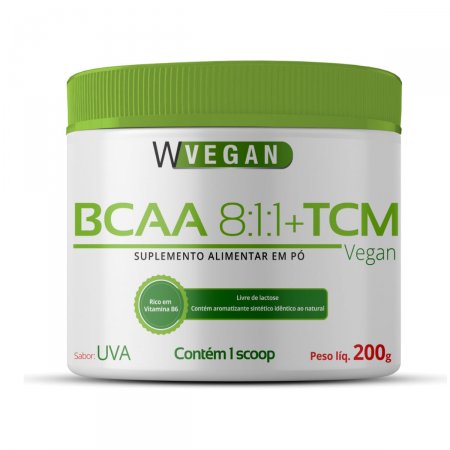BCAA + TCM WVegan Sabor Uva 200 g