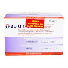 AG P  CANETA BD 5MM C 100