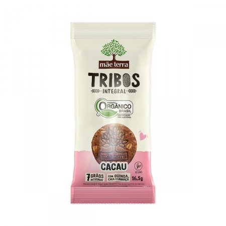 Biscoito Mãe Terra Integral Orgânico Cacau com 16,5g