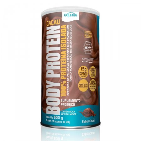 Suplemento Proteico Body Protein Equaliv Cacau 600g