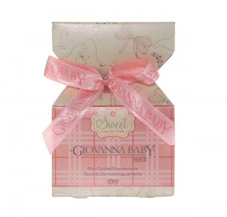 Deo Colônia Giovanna Baby Peach com 50ml