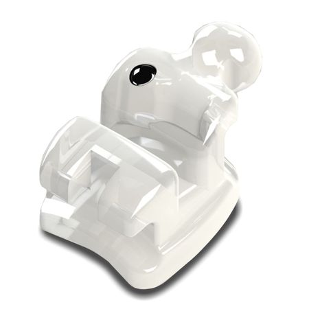 10.11.010 Bráquete Prescrição Roth Ceramic 0.22  33 Gancho - Morelli