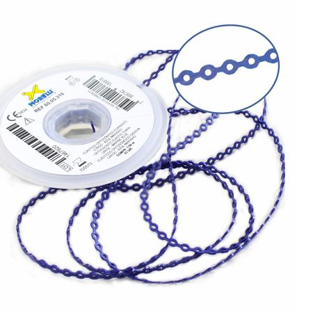 60.05.316 Elástico Corrente Longo Azul Marinho 1,5m - Morelli