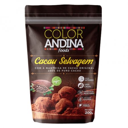 Cacau Selvagem 200g - Color Andina