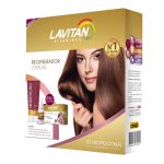Kit Lavitan Hair Regenerador com 1 shampoo de 200ml + 1 Solução Spray com 50ml + 30 cápsulas cabelos e unhas