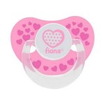 Chupeta Fiona Clássica +6meses Rosa 803330