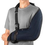 Tipoia Imobilizadora Estofada Velpeau Hidrolight Bilateral - Preto - M