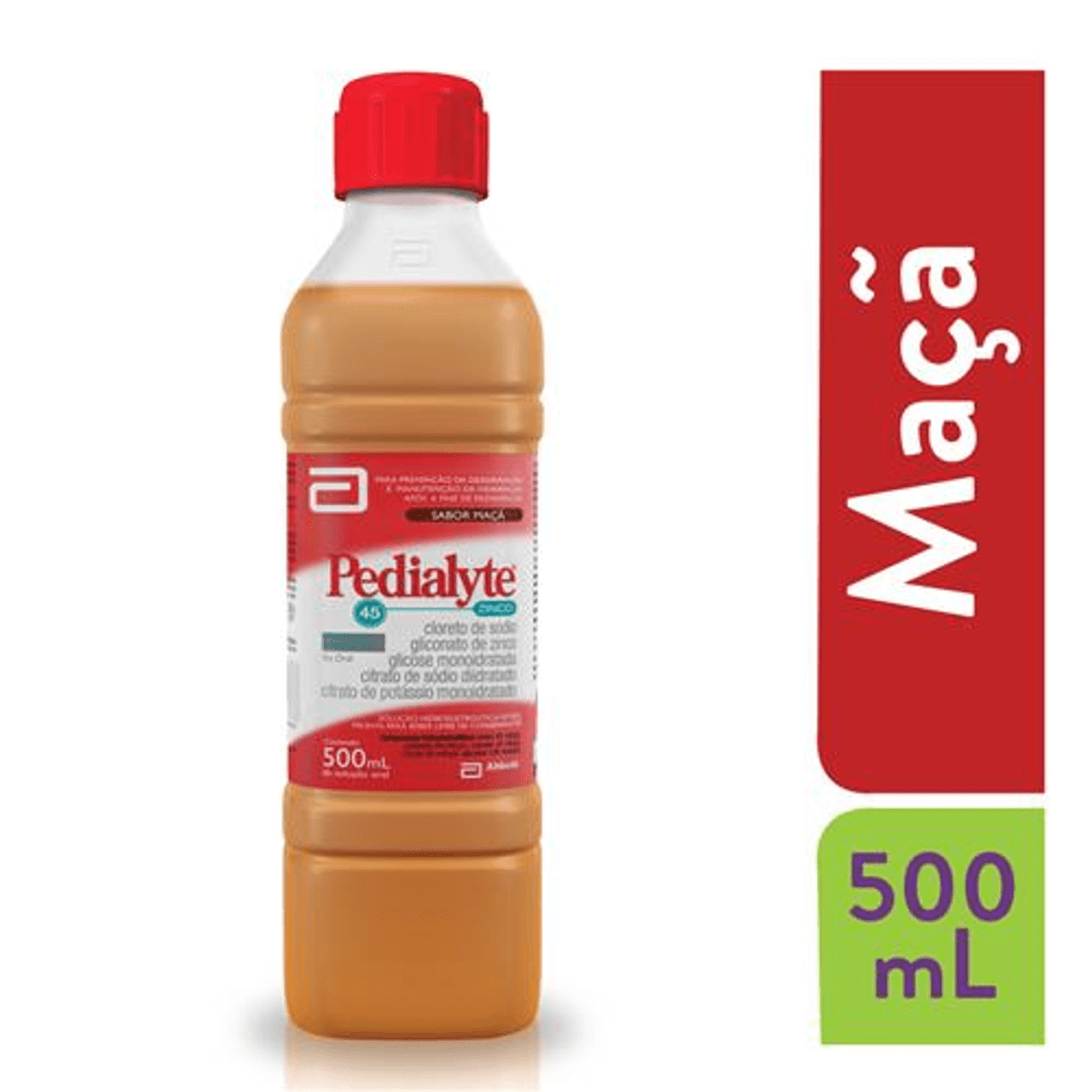 Pedialyte NG 45 Sabor Maçã