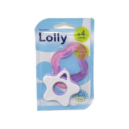 Mordedor Com Penduricalhos Rosa Lolly