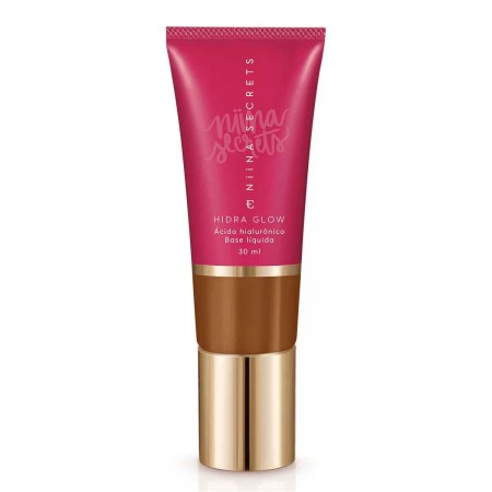 Base Líquida Niina Secrets Hidra Glow Cor 80 com 30ml
