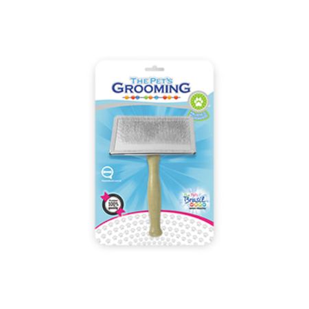 Escova Rasqueadeira Cabo de Madeira - The Pets Brasil Escova Rasqueadeira Cabo de Madeira N4 - The Pets Brasil