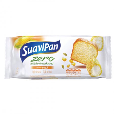 BOLO ZERO ADIÇÃO DE AÇÚCARES FUBÁ 250g