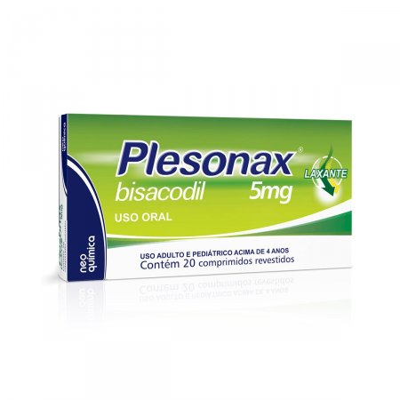 Plesonax 5mg com 20 comprimidos