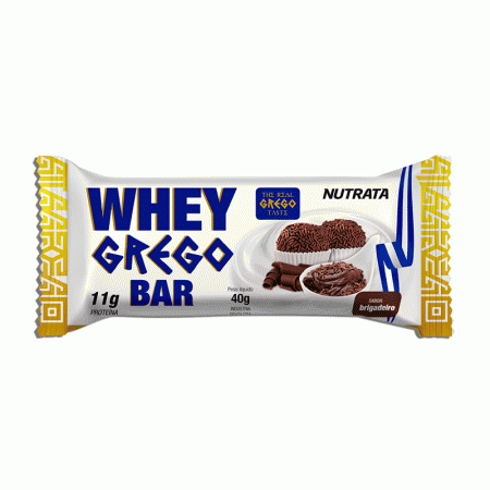 Whey Grego Bar Brigadeiro Nutrata 40g
