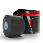 Kinésio Vitaltape Sports Preto 5 Cm