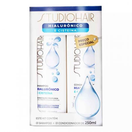 Shampoo + Condicionador Hialurônico Muriel 500Ml