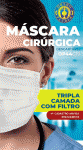 Máscara Cirúrgica Ortho Pauher Tripla com Filtro - 50un