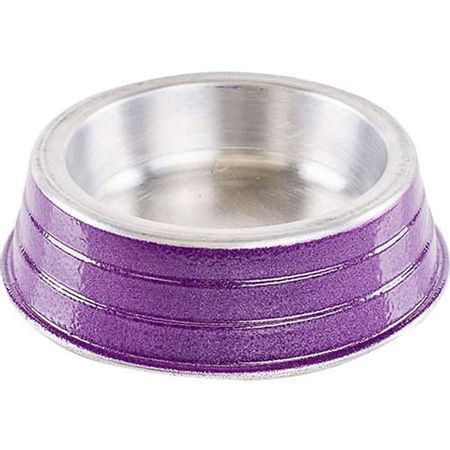 Comedouro Pesado Colorido Lilás NF Pet Filhote