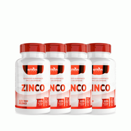 Zinco 300% Idr 60 Capsulas 500 Mg 4 Unidades - Linduras