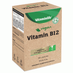 Vitamin B12 (375% IDR) + 350mg Spirulina c/60 cáps Vitaminlife Vegan