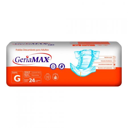 Fralda Geriamax Economico G  24 Un.