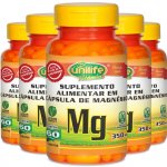 Kit 5 Magnésio quelato Unilife 60 cápsulas