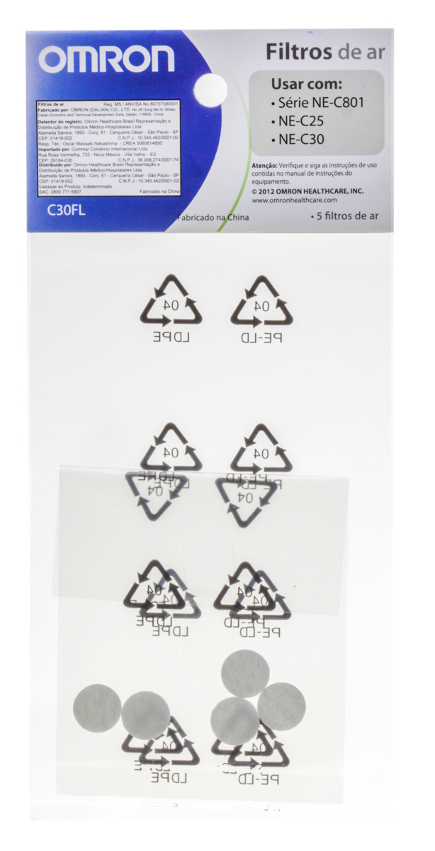 Kit de acessórios para Inalador NE-C 801