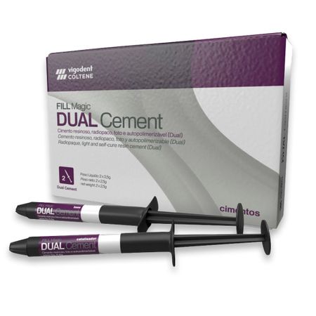 Cimento Resinoso Fill Magic Dual Cement Kit - Vigodent Coltene