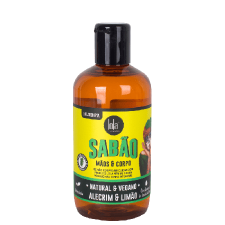 Alecrim & Limão Lola Cosmetics - Sabonete Líquido 250ml