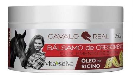 Bálsamo de Crescimento Cavalo Real 250g Vita Seiva