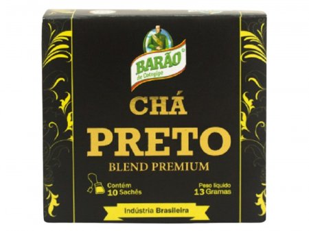 Chá Preto Blend Premium Barão de Cotegipe 10 sachês