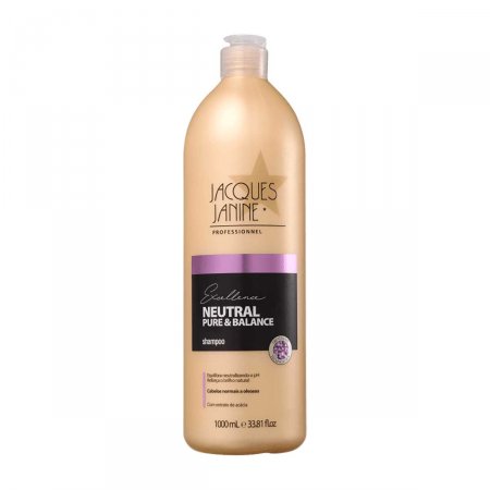 Shampoo Jacques Janine Neutral Pure & Balance com 1000ml