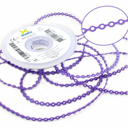 60.05.313 Elástico Corrente Longo Roxo 1,5m - Morelli