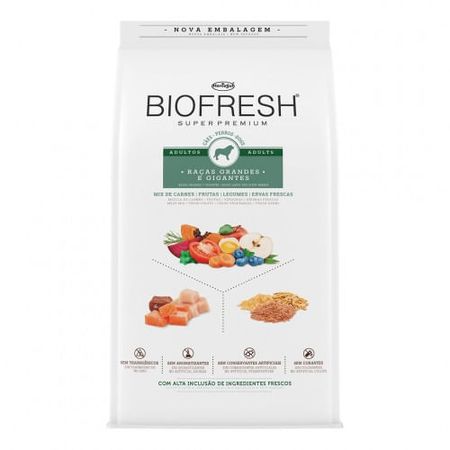 Ração Hercosul Biofresh Para Cães Adultos de Raças Grandes-15Kg