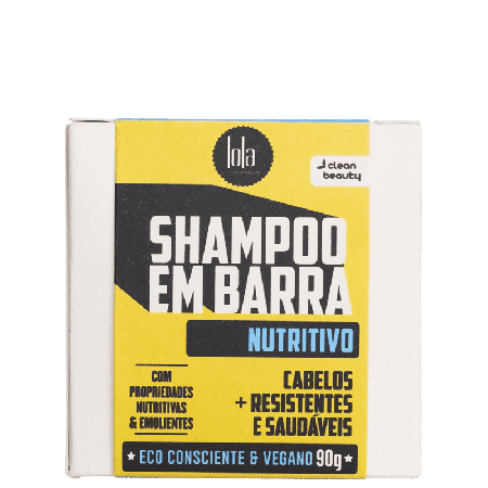 Shampoo em Barra Nutritivo Lola Cosmetics - Shampoo 90g