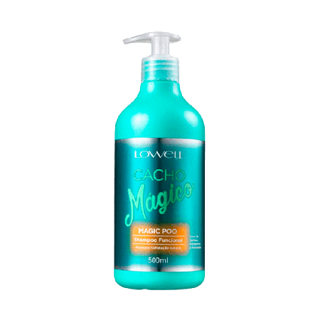 Lowell Cacho Mágico Magic Poo - Shampoo sem Sulfato 500ml