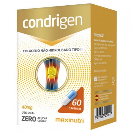 Colágeno Condrigen Tipo 2 Maxinutri C/ 60 Cáps
