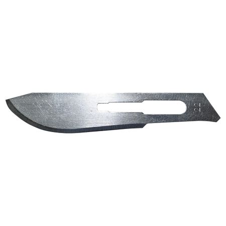 Lâmina De Bisturi N°22 Em Aço Carbono Descarpack