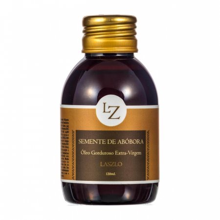 Óleo Vegetal Sementes de Abóbora Extra-Virgem 120ml - Laszlo