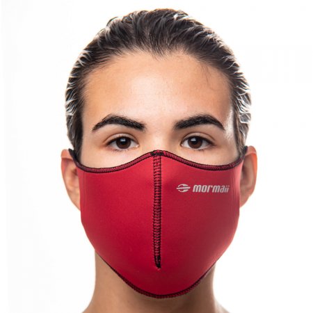 Kit 3 Máscaras de Proteção Mormaii Neoprene Anatômica Lavável